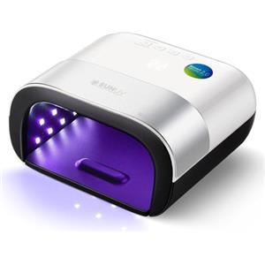 SUNUV Lampada UV LED per Unghie Professionale, Asciugatrice LED/UV Gel Macchina per Polimerizzare lo Smalto, con Sensore Automatico e LCD Display in Casa e Soggiorno