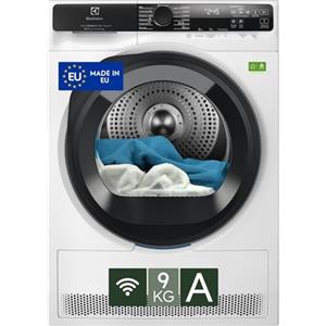 Electrolux Asciugatrice a Pompa di Calore Serie 900 PerfectCare EW9H59A, 9 kg, SmartSave fino a -20% energia, Tecnologia 3DSense e DelicateCare, Classe A, Controllo da Remoto con App, 60 dB