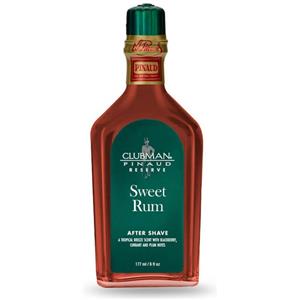 Clubman Pinaud After Shave Sweet Rum 177 ml - Dopobarba con Fragranza di Mora, Ribes e Prugna Nera