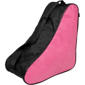Firavggu Borsa per pattini a rotelle, per bambini, per pattini a rotelle, per pattini a rotelle, per pattini da sci, per uomo e donna, colore rosa