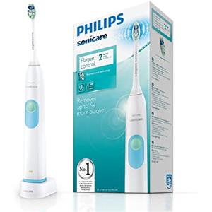 Philips Sonicare DailyClean 3100 HX6231/01 Spazzolino Elettrico Sonico, Manico Ergonomico