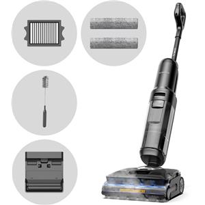 Tineco Floor One S7 Stretch Steam Plus - Lavapavimenti a vapore - 3 in 1: lava, aspira e vaporizza