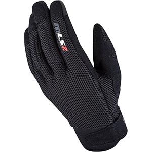 LS2 70080S0112XL Guanti Moto Cool, Uomo, Nero, XL