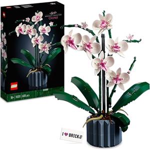 BRICK Flip Lego Icons Orchidee 10311: Set di Decorazioni Floreali della Collezione Botanical Con Sacchetto di Polietilene, per Adulti