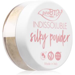 Purobio Indissoluble Silky Powder 03 Giallina - Cipria Opacizzante Ultraleggera e Setosa