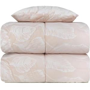 Vionara Home Trapunta Invernale in Velluto Jacquard, Matrimoniale 260x270 cm, Piumone Morbido e Avvolgente, Imbottitura 350gr/mq, Cuscino Coordinato Incluso, Made in Italy (Gemma - Panna)