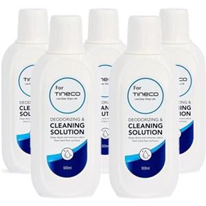 Gcbhfjrcyz Liquido Detergente for Accessori for Aspirapolvere Robot da 500 Ml, Compatibile con Tineco Floor One S7/S5/S3/S6/S7 PRO La Soluzione Detergente di Tutte Le Serie(5bottl)