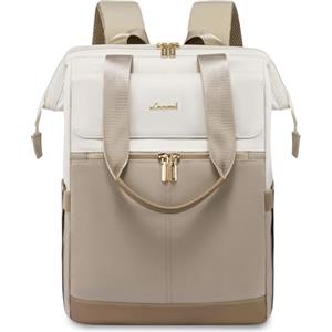 LOVEVOOK Zaino Porta PC Donna 15,6 Pollici, Antifurto e Impermeabile, Con Porta USB per Lavoro, Università, Viaggi, Docente, Ufficio, Scuola