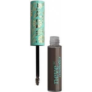 Neve Cosmetics Brow Model 3 ml - Mascara e gel per sopracciglia marrone scuro freddo, colora e definisce in un solo gesto