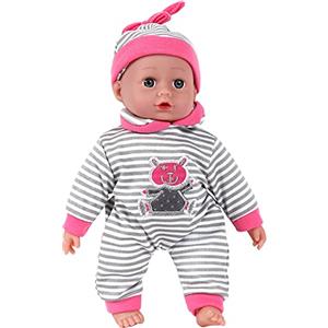 CLEMENT CLEMENTINE MGM CLEMENT CLEMENTINE - Doll - Children's Toy - 071291 - Pink - Vinyl - Baby Doll - Mannequin - 15 cm x 6 cm - From 18 months old