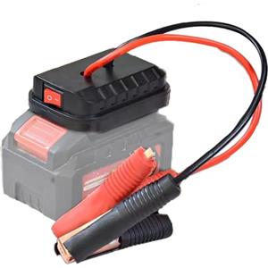 Générique Avviatore della batteria 'automobile - 10,5 x 6,5 cm in rame ABS, scatola di avviamento portatile al litio, pacchetto di ricarica rapida, per camion, booster di emergenza sul bordo della