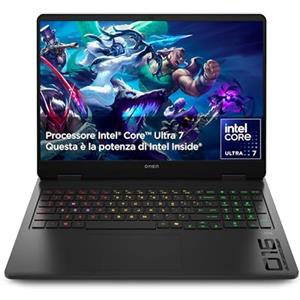HP OMEN 16-am0011sl 16 2560 x 1600 Pixel Intel Core Ultra 7 32GB 1000GB SSD NVIDIA GeForce RTX 5060 FreeDOS