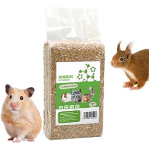 Generico Lettiera per Animali di Piccola Taglia | Trucioli Di Legno Controllo Odori Naturale,Sabbia e Substrato per Gerbilli, Ricci, Galline, Uccelli, per Gabbie da Interno ed Esterno, per Furetti