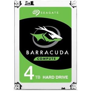 SEAGATE - Hard Disk Interno BarraCuda 4 TB 3.5' Interfaccia Sata III 6 Gb / s Buffer 256 MB 5400 Rpm