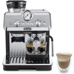 DE LONGHI - EC9155.MB Macchina da Caffè Espresso Manuale La Specialista Arte Serbatoio 1.5 Lt. Potenza 1400 Watt Colore Silver