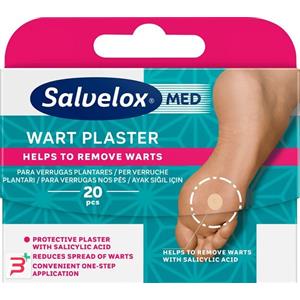 MITI SPA CEROTTO VESCICHE PLANTARI SALVELOX MED WART PLASTER 20 PEZZI