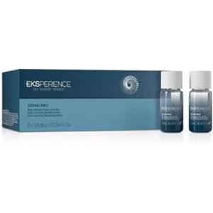 eksperience Revlon Professional EKSPERIENCE Densi Pro, Lozione Densificante SOS per Capelli, Formula Vegana, 8 Fiale da 10ml, Trattamento Anticaduta e Volume