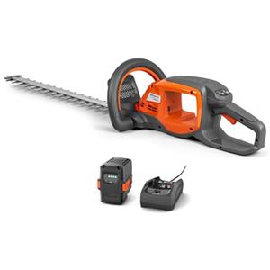 Husqvarna Tagliasiepi Husqvarna a batteria 215iHD45 con batteria BLi10 e caricatore 40-C80, silenzioso e performante per uso privato intensivo