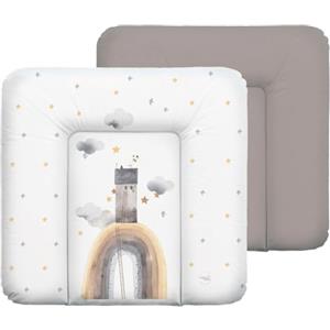 CEBA BABY Materassino avvolgente morbido 75 x 72 cm - Tappetino fasciatoio per documenti solidi Basic, Oeko-Tex Standard 100 - Rainbow Home