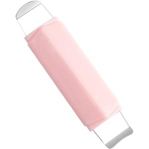 Generisch Spatola peeling per la pelle - Pulitore per i pori su entrambi i lati, raschietto per il viso in acciaio, per donne e ragazze, cura quotidiana, routine di bellezza prima del trucco