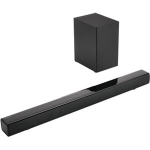 Panasonic SC-HTB150 Soundbar Wireless e tramite Cavo, con Subwoofer Wireless, 2.1 Canali, Altoparlante Soundbar, 100 W di Potenza, Bass Reflex, HDMI, Nero