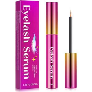 Generisch Siero per ciglia, siero senza ormoni, siero per ciglia con formula delicata, siero Lash per favorire la crescita delle ciglia per ciglia più piene e sopracciglia dall'aspetto più lungo