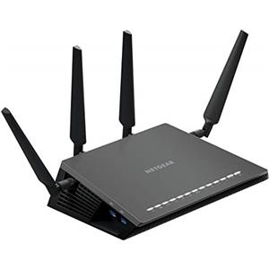Netgear Modem Router WiFi AC2600 Dual Band Nighthawk X4S, 4 Porte Gigabit Ethernet e 1 WAN, 2 porte USB 3.0 (D7800-100PES)