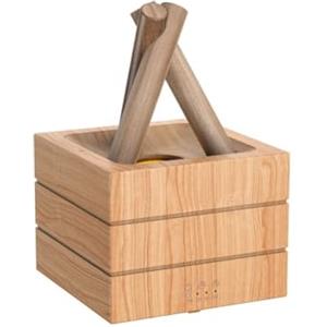 WheatThrive Campfire, umidificatore e diffusore di oli essenziali, 280 ml, luce notturna a LED a 7 colori, spegnimento automatico, per aromaterapia camera da letto e ufficio