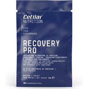 PHARMANUTRA SpA Cetilar Recover 60g - Integratore alimentare ad alto contenuto proteico con leucina e minerali