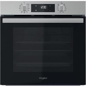 WHIRLPOOL OMR58HR0X - Forno Da Incasso Elettrico Ventilato 71L, Grill Turbo per Pizza e Grandi Pasti, 8 Programmi, Funzione Autopulente SmartClean, Classe A+, Elettrodomestici Cucina 59,5Lx59,5Hx55,1P