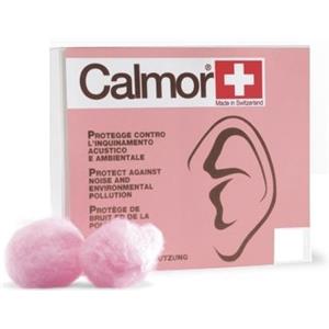 Calmor Tappi Auricolari Antisuono in Cera Naturale - 12 Pezzi, Adattabili e Protettivi
