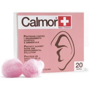Calmor Tappi Auricolari Antisuono in Cera Naturale - 20 Pezzi, Protezione Efficace contro i Rumori