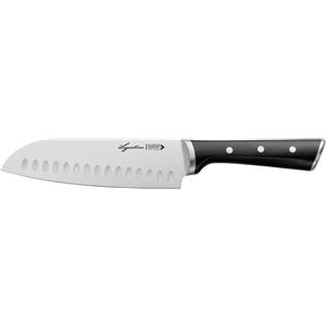 LAGOSTINA Iceforce Coltello Santoku 18cm Acciaio Inox Doppio Rivetto Manico Ergonomico