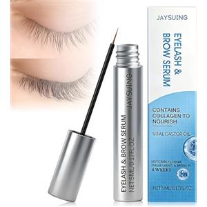 TULAMORIY 5ml Booster Ciglia, Siero Nutriente Ciglia, Per ciglia fortificate e dall'aspetto più intenso, risultato visibile di lunghezza e pienezza, utilizzo semplice per uno sguardo sublime