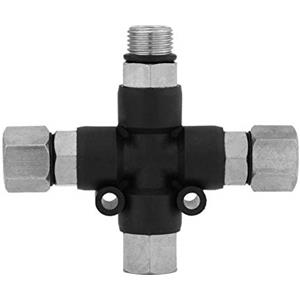 Hztyyier Splitter Aerografo 3 Vie, Distributore Aria Compressa con 3 Uscite, per Verniciatura Professionale