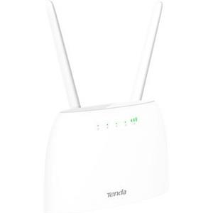 TENDA ROUTER TENDA 4G06 300Mbps Wireless N300 4G LTE VOLTE CAT.4 Supp FDD LTE/TDD-LTE/WCDMA/GSM 1P GE WAN/LAN,1P GE LAN 2FF SIM 1P RJ1 - 4G06
