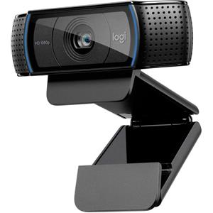 Logitech C920 HD Pro Webcam, Videochiamata Full HD 1080p/30fps, Audio Stereo ‎Chiaro, ‎Correzione Luce HD, Funziona con Skype, Z - 960-001055