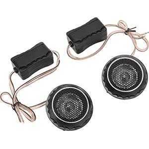 Bewinner Mini Tweeter per Auto da 2 Pezzi, Altoparlanti Premium da 140 W, Cupola Con Adesivi, Dettagli Audio Chiari