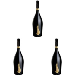 Bottega Il Vino dei Poeti Prosecco DOC Spumante Brut Magnum - 1500ml (Confezione da 3)