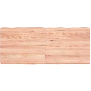 Owoxanthellate Tavolo da disegno in legno massiccio, 120 x 50 cm, con bordo naturale, laccato, multifunzione, per scrivania, tavolo da disegno, soggiorno, ufficio, cucina