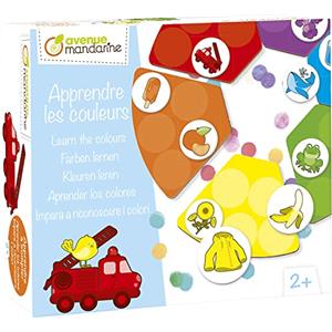 AVENUE MANDARINE - Tombola per bambini per l'apprendimento dei colori - Gioco educativo a partire dai 2 anni - JE530C