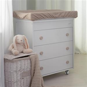 Coccolissimi Fasciatoio Quadro Basic Coccolissimi Bianco/Grigio