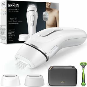 Braun Silk-expert Pro 5 PL5145 Epilatore Luce Pulsata IPL Bianco 10 Intensità