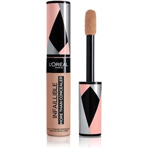 L'Oréal Paris Infaillible More Than Concealer - Correttore Liquido Alta Coprenza 11 ml, Waterproof, Tenuta 24 Ore, Tonalità 328 Linen e 328.5 Crème Brulée