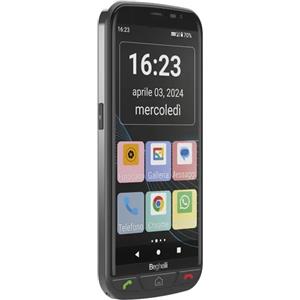 Beghelli Smartphone Beghelli Salvalavita 55 4G 5.5'' 2GB/16GB/Doppia SIM/Android 13/Nero [9207]