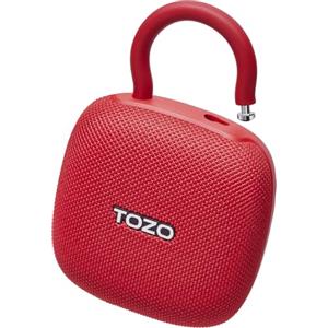 TOZO PE1 Casse Bluetooth Portatile con Moschettone Regolabile, 32 Ore | IPX8 Mini Altoparlante Bluetooth per Doccia Bassi Potenti Per Casa, Esterni e Viaggi