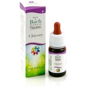 GUNA SpA Chicory - Fiori di Bach 10 ml per Amorevolezza e Autonomia, Senza Glutine