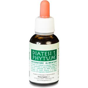 Homeo Sapiens Phytum Diatesi 1 Gocce 30 ml - Integratore per la funzionalità epatica e drenaggio dei liquidi