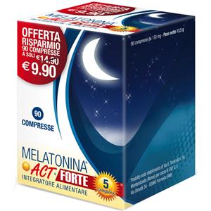 F&F Srl Melatonina Act 1 Mg +Forte 5Complex 90 Compresse