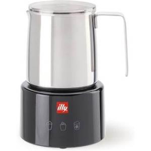 illy Cappuccinatore Montalatte Elettrico Nero Inox